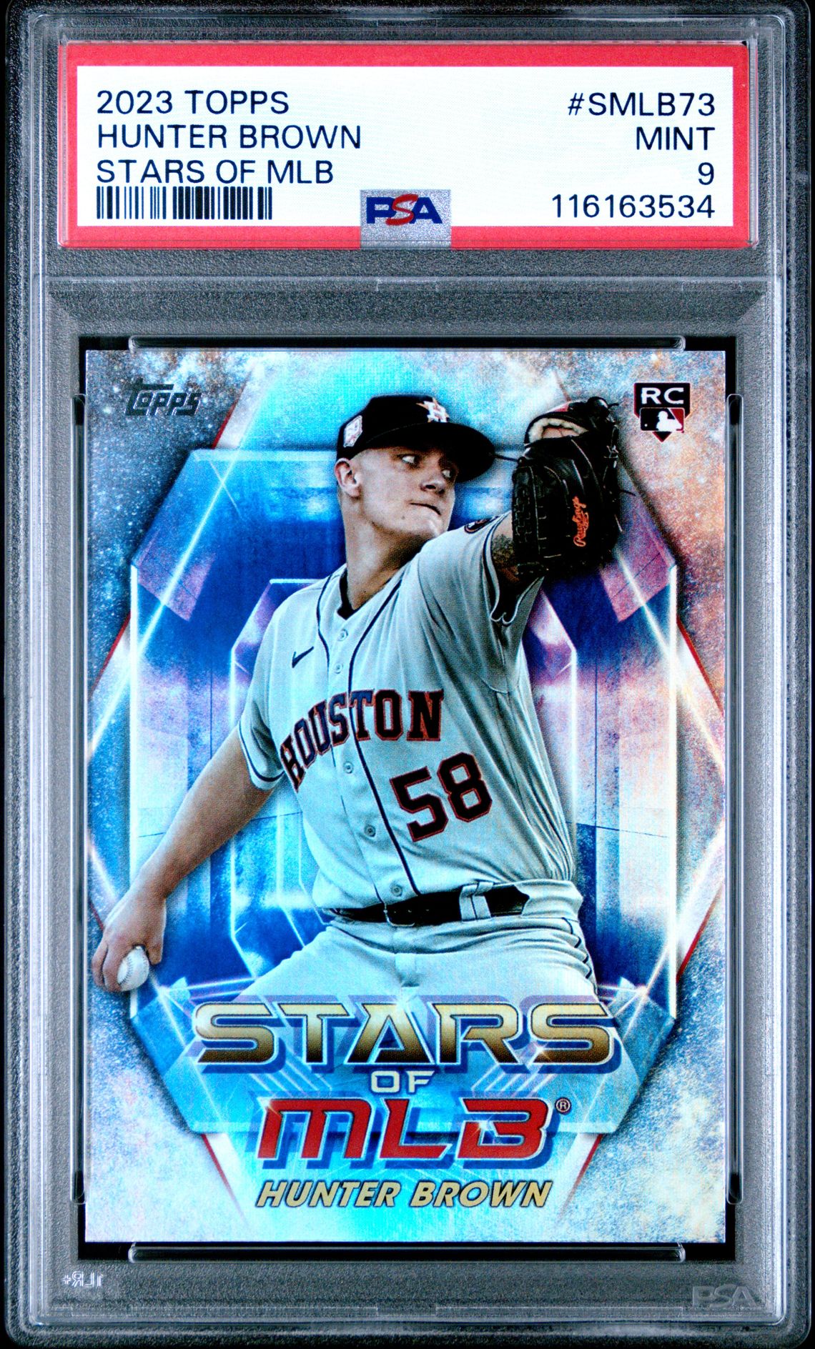 2023 Topps Stars Of Mlb Hunter Brown #Smlb73 (Update) Mint 9 front