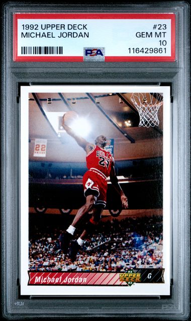 1992 Upper Deck #23 Michael Jordan front