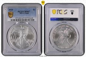 2025 $1 Silver Eagle MS67