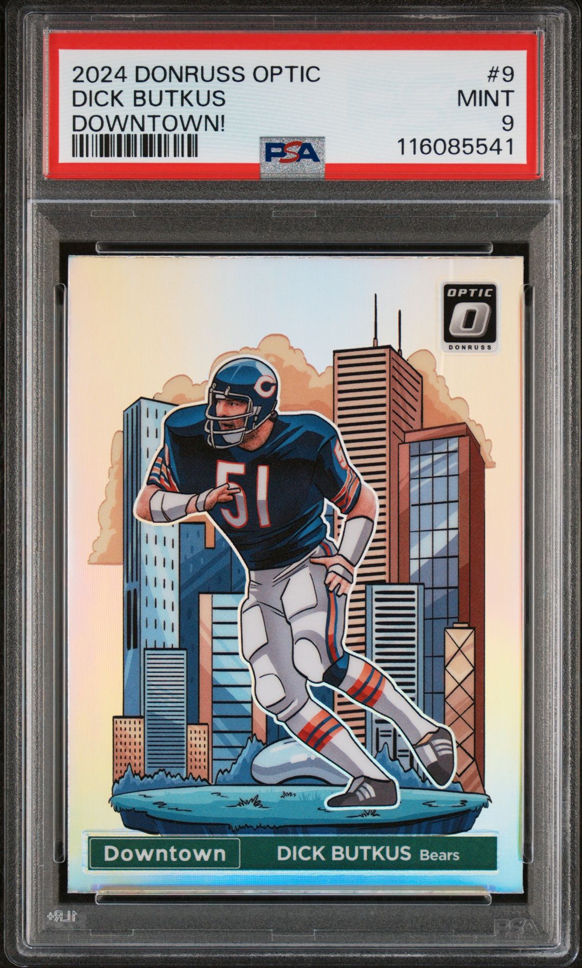 2024 Panini PANINI DONRUSS OPTIC DOWNTOWN! #9 Dick Butkus front