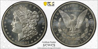 1901-O $1 MS66PL