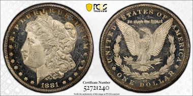 1881-CC $1 MS64DMPL