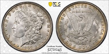 1897-O $1 MS62