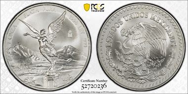 1998-Mo Onza Libertad Ag MS69