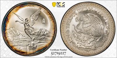1997-Mo Onza Libertad Ag MS69