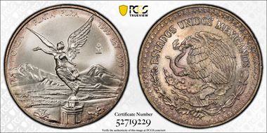 1999-Mo Onza Libertad Ag MS69