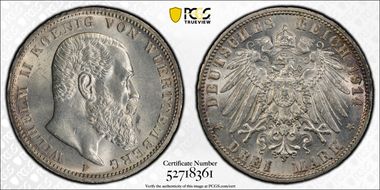 1914-F 3 Mk J-175 MS63