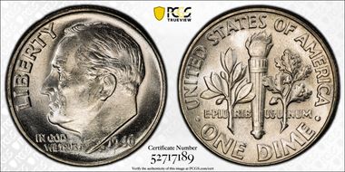 1946 10C DDO FS-102 MS65