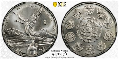 2007-Mo Onza Libertad Ag MS68