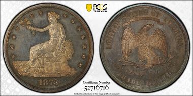 1873 T$1 Trade PR65+