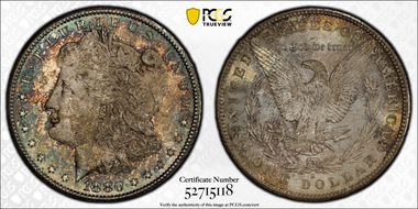 1880-S $1 MS65