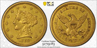 1852-O $2.50 N1