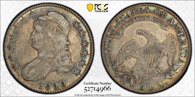1820/19 50C Curl Base 2 VF30