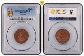 1718 Daler Phoebus MS62RB