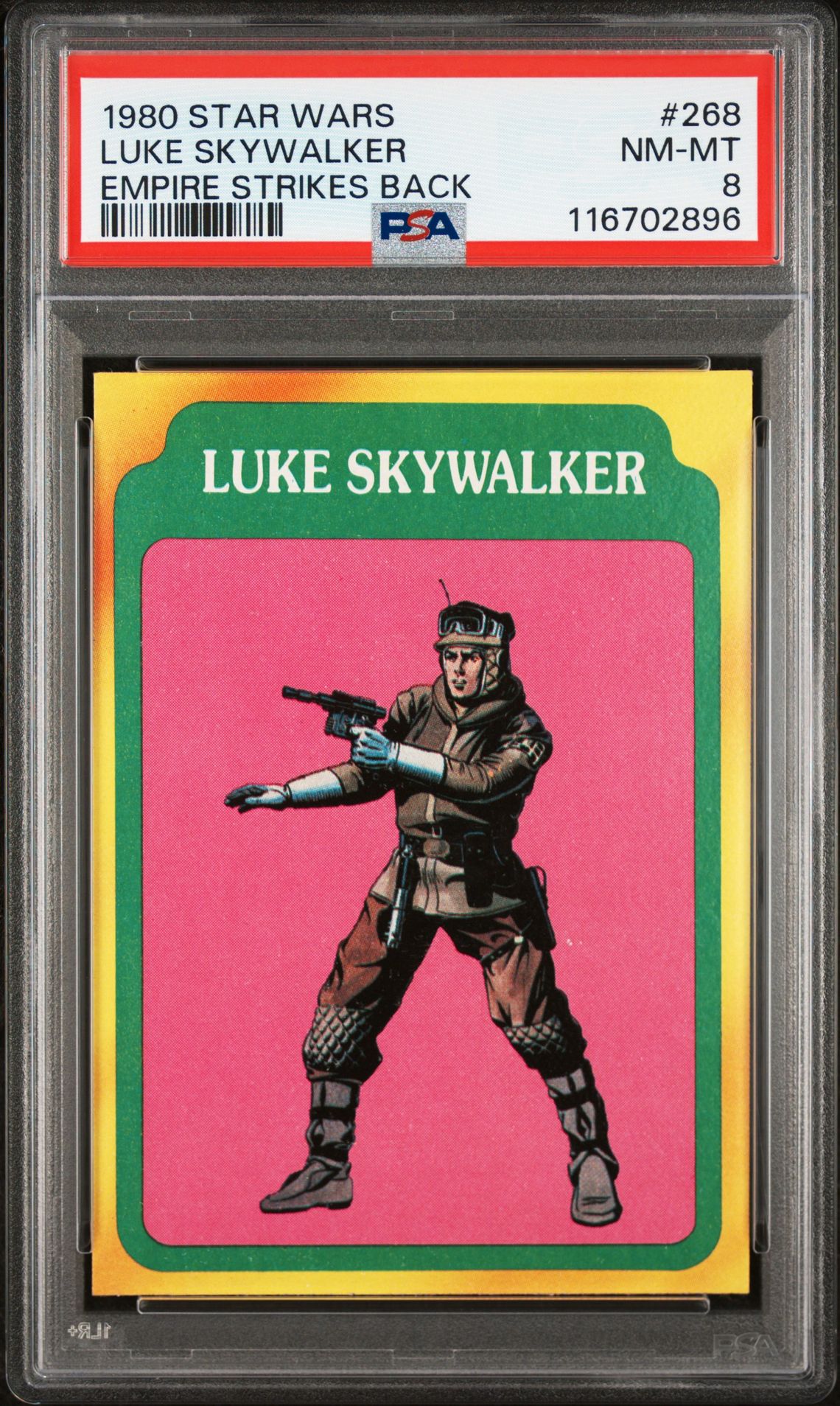 1980 Star Wars STAR WARS EMPIRE STRIKES BACK #268 Luke Skywalker front