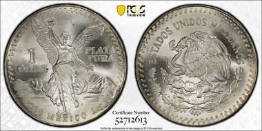 1988-Mo Onza Libertad Ag MS68