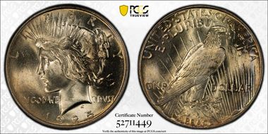 1925 $1 MS66