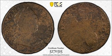 1788 VT 1/2P Bust Right, RR-20 N1BN