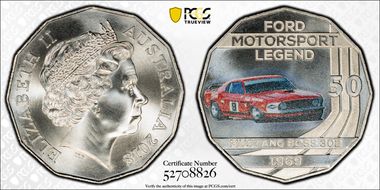 2018 50C Ford Motorsport  1969 Mustang Boss 302 MS69