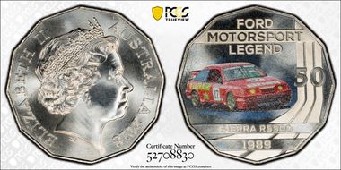 2018 50C Ford Motorsport Colorized 1989 Sierra RS500 MS69