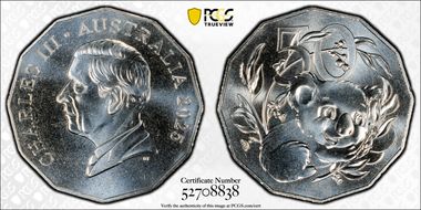 2025 50C Koala Joey MS69