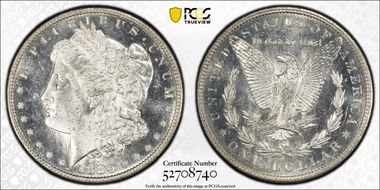 1880-S $1 MS64PL