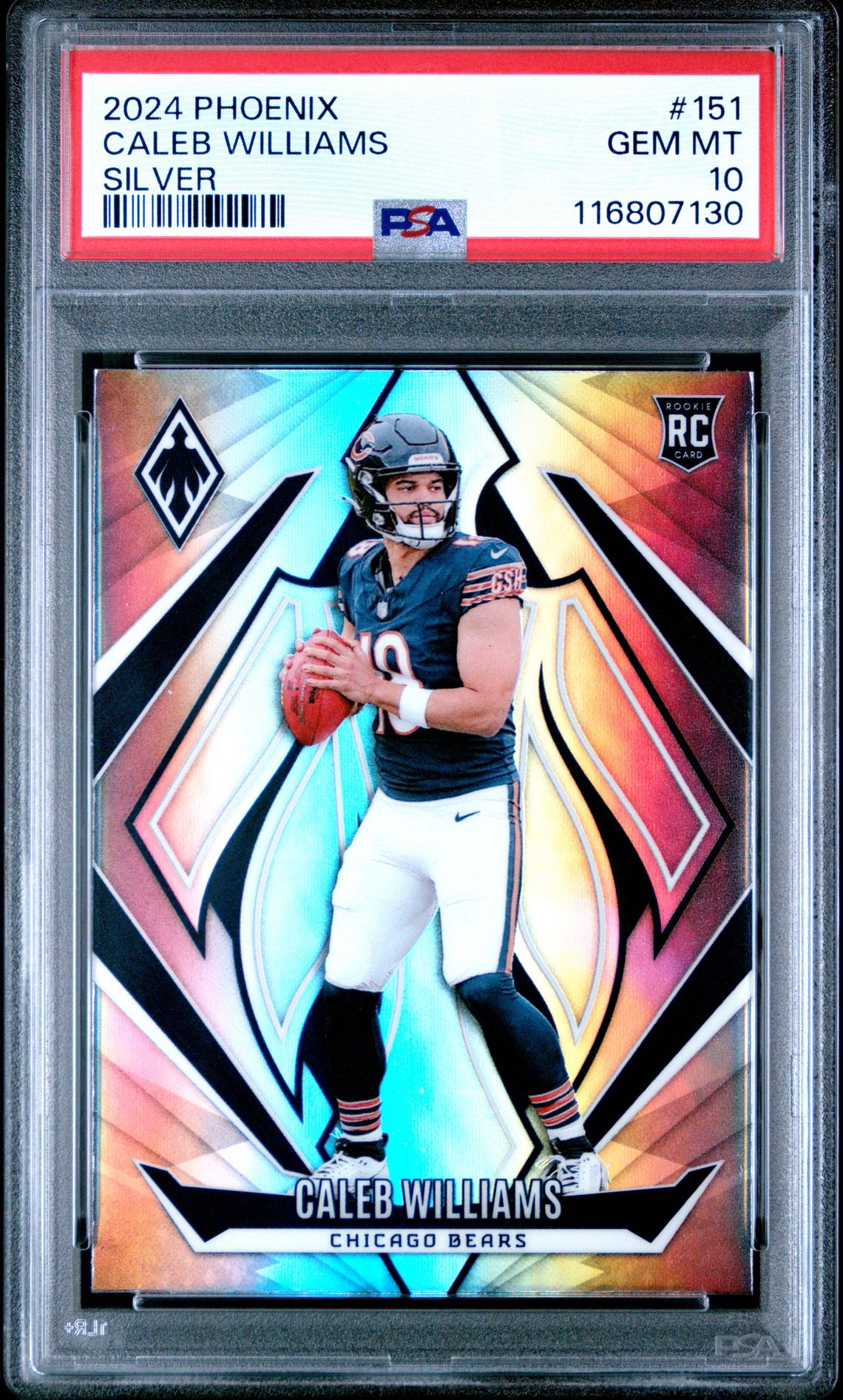 2024 Panini PANINI PHOENIX SILVER #151 Caleb Williams front