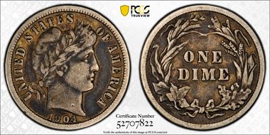 1904 10C VF35