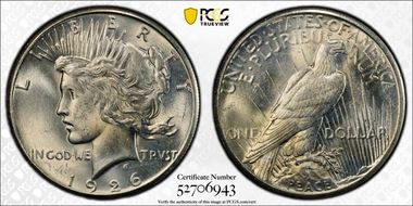1926 $1 MS63