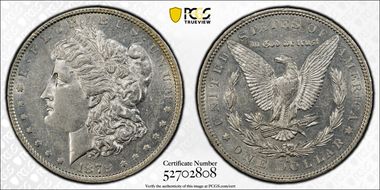 1879-O $1 AU55