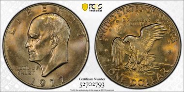 1977 $1 MS67