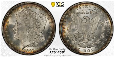 1893 $1 MS64