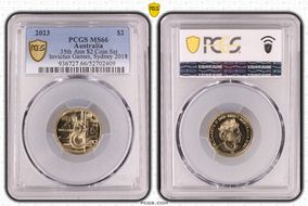 2023 $2 35th Ann $2 Coin Set Invictus Games, Sydney 2018 MS66