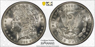 1903-O $1 MS66