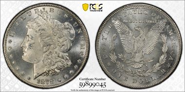 1878-S $1 MS66
