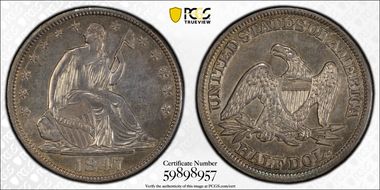 1847 50C WB-2, RPD AU58