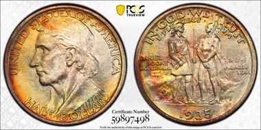 1935/34-S 50C Boone MS68