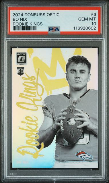 2024 Panini Donruss Optic #6 Bo Nix front