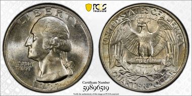 1932 25C MS66+