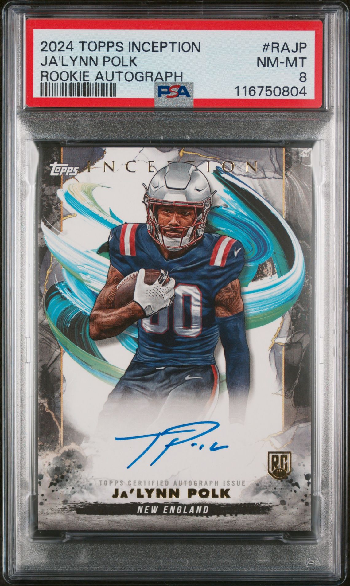2024 Topps TOPPS INCEPTION ROOKIE AUTOGRAPHS #RAJP Ja'Lynn Polk front