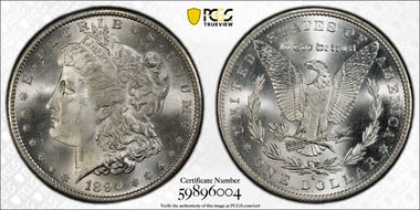 1890-S $1 MS66