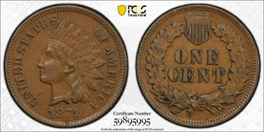 1874 1C AU50BN