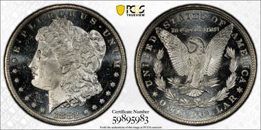 1882-CC $1 MS65+ DMPL