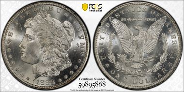 1883-CC $1 GSA Hoard MS64