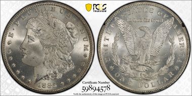 1885-CC $1 GSA Hoard MS67