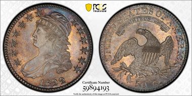 1822 50C O-114 MS65+