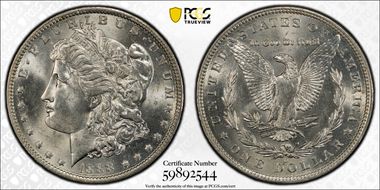 1888-O $1 MS64