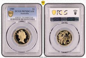 1985 $1 PR70DCAM