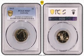 2015 $2 MS67