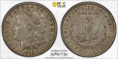 1893-O $1 XF45